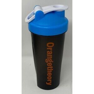 Orangetheory Mixer Bottle Blue Snap Cap 20oz. 20 Ounce 600 ML BPA-Free NEW